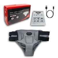 Ceinture chauffante électrique rouge avec contrôle manuel filaire – Indispensable pour le confort menstruel – Taille S