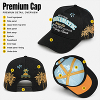 Gorra de Béisbol Personalizada OEM ODM de Lujo con Pedrería, Bordado Plano, Forro de Satén, Estilo Veraniego, Elegante y Transpirable