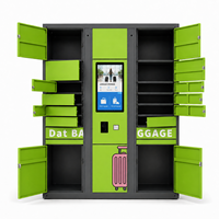 Casier à bagages sécurisé en libre-service, armoire de rangement pour valises, serrure numérique, grande capacité