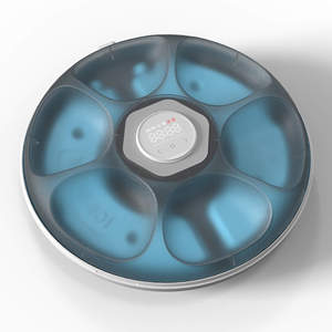 Petwant Automatic Pet <b>Feeder</b> Rechargeable Battery 6 Compartment Smart Feeding Schedule for Dogs Indoor Use - Product Image 3