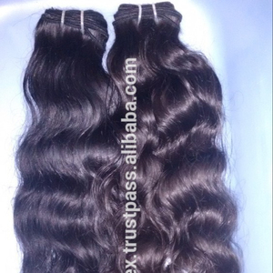 2026 New Best 100% Human Hair Curly Indian Virgin Human Hair Bulks No <b>tangle</b> No Shedding Virgin Raw Hair - Product Image 1