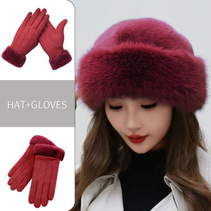 Wholesale Mongolian Faux Fur Twill Ski Cap <b>Winter</b> <b>Hat</b> Warm Cozy Earflap for <b>Women</b> Vintage Street Style Outdoor Snow - Product Image 4