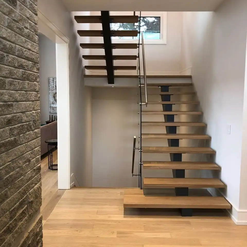 Ace-escaleras de doble viga para exteriores, nuevos productos, escaleras de madera, buena venta