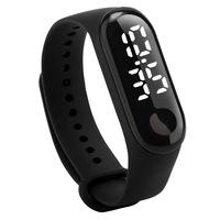 Montre connectée à écran tactile LED pour enfants 2025, bracelet électronique étanche, montre numérique pour femmes, hommes et enfants, montre de sport LED