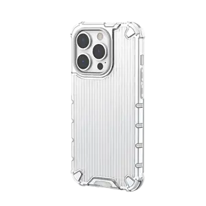 리본 디자인 PC 소재 2 in 1 디자인 기능이있는 iPhone 14 Pro의 세련된 전화 케이스 모바일 커버 백