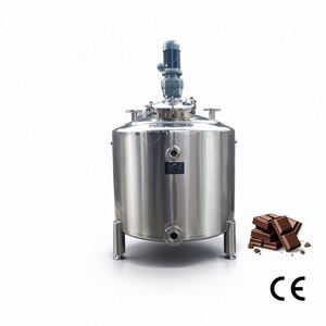 Ace 2000L Electric Heating Industrial Chocolate Storage Tank Chocolate Mixing Machine With Stirrer Automatic Temperature Control - Product Image 3