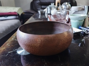 Customizable Round <strong>Metal</strong> Spinning Spun Antique Round Plant Pot Hammered Large Handcrafted Copper Vase <strong>Decoration</strong> <strong>Bowl</strong> - Product Image 2