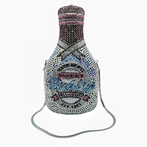 Commercio all'ingrosso della fabbrica di Daiwei cibo Styling <span class=keywords><strong>borsa</strong></span> di diamanti In metallo borse di cristallo di lusso da donna strass borse da sera <span class=keywords><strong>borsa</strong></span> In magazzino - Product Image 2