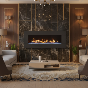 <span class=keywords><strong>Chimenea</strong></span> de <span class=keywords><strong>Gas</strong></span> <span class=keywords><strong>Empotrada</strong></span> de Lujo para Proyectos, Combustión sin Humo, Control Remoto Inteligente para Renovación de Villas y Casas de Huéspedes - Product Image 4