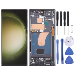 Écran OLED LCD avec numériseur, assemblage complet avec cadre pour <span class=keywords><strong>Samsung</strong></span> Galaxy S23 Ultra 5G SM-S918B/S918U, écran LCD de téléphone 6,78 pouces - Product Image 1