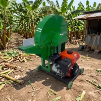 Machine spéciale agricole pour la coupe des tiges de bananes, broyeur multifonctionnel de feuilles de bananes et de pailles pour l'alimentation des poulets, des canards, des porcs et du bétail