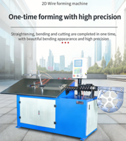 Máquina Automática de Formación de Alambre 2D con 2000 Programas de Productos Editables y Almacenados |   Fabricante Original
