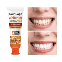 Dentifrice naturel à la vitamine C nettoyage buccal élimine les taches de dents dentifrice blanchissant