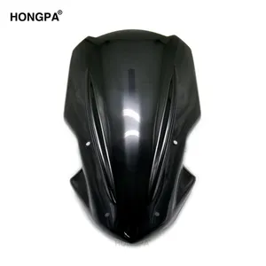 HONGPA 윈드 가와사키 Z900 Z 900 2017 2018 공기 디플렉터 오토바이 윈드 실드