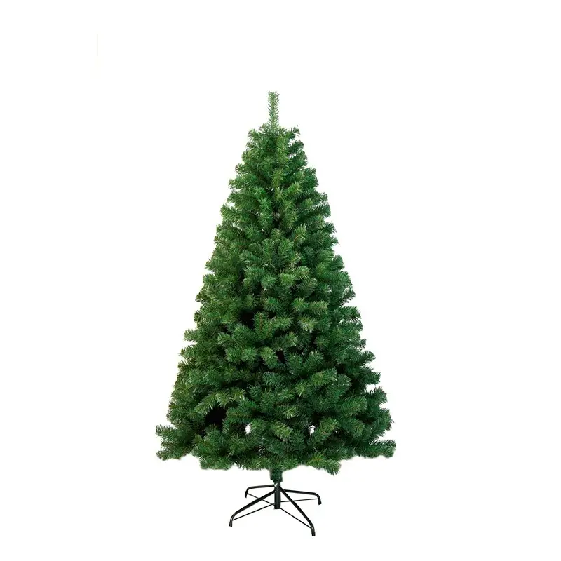 Venta directa de fábrica 5 pies/6 pies/7 pies PVC árbol artificial decoración de Navidad diseño personalizado árboles de Navidad modernos