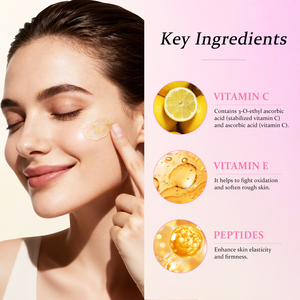 IREV Vitamina C Colágeno <span class=keywords><strong>Aloe</strong></span> <span class=keywords><strong>Vera</strong></span> Cúrcuma Ácido Hialurónico para Crema Oil-Bead Etiqueta Privada Hidratante Humectante - Product Image 5