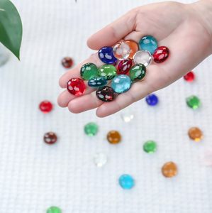 Cuentas <span class=keywords><strong>de</strong></span> piedras preciosas <span class=keywords><strong>de</strong></span> cristal <span class=keywords><strong>de</strong></span> colores mezclados relleno <span class=keywords><strong>de</strong></span> jarrón cuentas <span class=keywords><strong>de</strong></span> mármol planas decoración <span class=keywords><strong>de</strong></span> acuario rocas piedras florales mosaico decorativo gema guijarros - Product Image 2