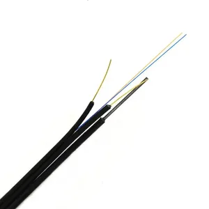 Fiber Optic Cable GJYXCH FTTH Drop Cable 2 4 6 8 Core Fiber Optic Drop FTTH Cable