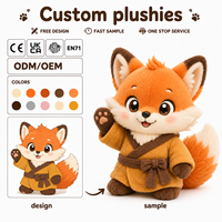 Peluche Lion Personnalisée OEM ODM Fabricant Mascotte Animale Mignonne avec Logo Personnalisé Vente en Gros Faible MOQ