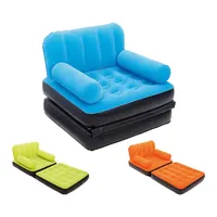 Cama inflável com 5 em 1, cama dobrável para sofá de ar interno