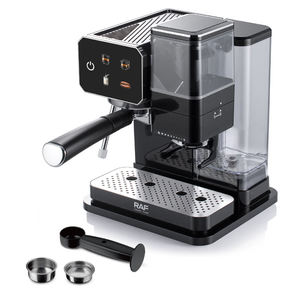 <span class=keywords><strong>Machine</strong></span> <span class=keywords><strong>à</strong></span> expresso automatique <span class=keywords><strong>à</strong></span> <span class=keywords><strong>double</strong></span> chaudière <span class=keywords><strong>Machine</strong></span> <span class=keywords><strong>à</strong></span> <span class=keywords><strong>café</strong></span> intelligente avec baguette <span class=keywords><strong>à</strong></span> vapeur - Product Image 4