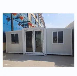 호주 기준 2 침실 호화스러운 모듈 foldable 집 20ft 40ft 팽창할 수 있는 콘테이너 집