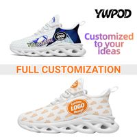 Dernier design de baskets de course pour hommes, imprimé football, chaussures de sport respirantes décontractées pour femmes - FN003-26006133-20