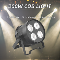 Offre Spéciale 200w Led 4 yeux Cob Led Blinder visage lumière pour spectacle de scène paysage fête parc à thème