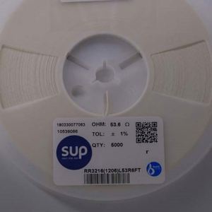 Whole -Sale RR3216 1206L53R6FT 1206 3216 Resistors Chip Resistors SMD Resistors 53.6ohm 1% 1/4W Thick Film Resistor - Product Image 1
