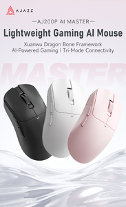 Souris <span class=keywords><strong>sans</strong></span> fil AJAZZ AJ200P AI Master, souris filaire tri-mode 2.4G BT avec entraînement AIM gratuit pour les joueurs de CS2 et les ordinateurs portables et de bureau - Product Image 2