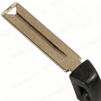 Boîtier de clé télécommande intelligent 2/3/4 boutons en ABS et métal pour Avalon, Camry, RAV4, Corolla, Highlander