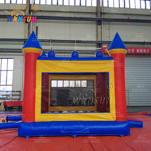 Maison gonflable WINSUN Château gonflable avec souffleur d'air Maison gonflable pour enfants Fête Maison de jeu Château sautant avec porte-bébé - Product Image 2