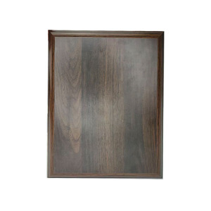 Không sơn Walnut Màu giải thưởng hiển thị mảng bám gỗ thermoformed tùy chỉnh huy chương tấm - Product Image 1