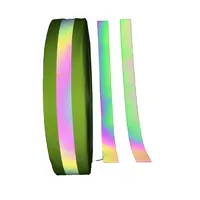 Pellicola di trasferimento della luce colorata riflettente semitrasparente TF - HW885090 materiale TPU per abbigliamento moda