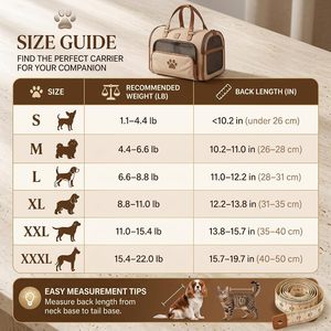 Mochila Porta Mascotas Ajustable y Transpirable para Perros Pequeños, Diseño de Oso Adorable, Orientación Frontal - Product Image 6