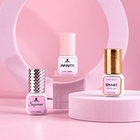 Colle à cils liquide imperméable sans latex à prise rapide et forte tenue, séchage rapide, maquillage, sensible, longue durée, colle à cils