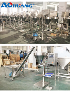 Alimentateur de vis semi-automatique industriel à vis sans fin pour sel, lait en poudre, talc pour bébé, poudre pour le visage, épices, remplissage de bouteilles, emballage de boissons et sachets - Product Image 5