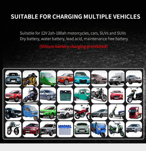 <span class=keywords><strong>Chargeur</strong></span> de batterie <span class=keywords><strong>portable</strong></span> 12V haute qualité pour voiture, <span class=keywords><strong>moto</strong></span> et vélo électrique – Réparateur de batterie automatique 12V - Product Image 6