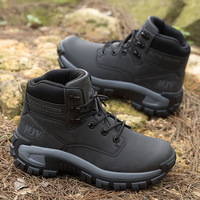 Bottes de randonnée tactiques mi-hautes et basses pour hommes, en cuir spatial, pour le désert, la montagne et le sport, pour le commerce extérieur et les opérations terrestres