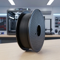 Filament d'imprimante 3D en fibre de carbone YASIN, vente directe usine Chine, 15% 25% 30% de carbone, 1,75 mm, couleur personnalisée, 1 kg, CE ROHS, moulage