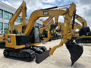 Potente excavadora Caterpillar CAT307.5 usada Original, Mini excavadora duradera sobre orugas de 7 toneladas con bajas horas de trabajo a la venta - Product Image 3
