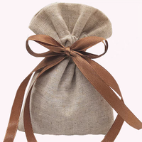 Sac à poussière en toile de coton de luxe, pochette à cordon en velours côtelé, sac en mousseline bio avec logo personnalisé imprimé, pochette cadeau