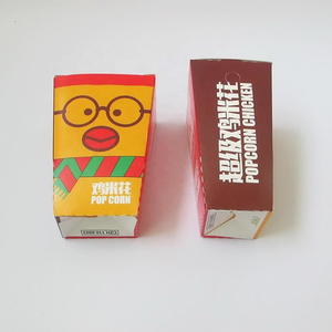 Wholesale Eco Friendly Food Grade Paper <b>Lunch</b> <b>Boxes</b> Disposable Packaging For Chicken Popcorn French Fries Food Container Box - Product Image 3