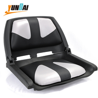 Siège de bateau camouflage pliable Banquette de bateau camouflage confortable pour Jon Boat