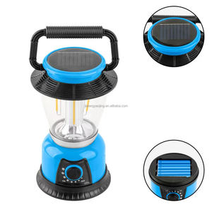 Linterna LED Solar COB Súper Brillante para Camping, Lámpara de Emergencia Recargable USB y Solar de Doble Potencia, Lámpara de Tienda de Campaña Impermeable - Product Image 3