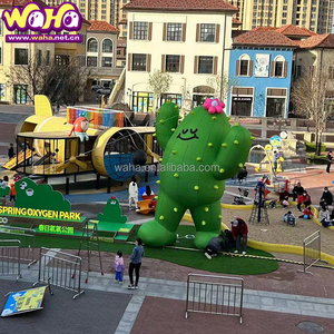 Grand <span class=keywords><strong>ballon</strong></span> <span class=keywords><strong>gonflable</strong></span> <span class=keywords><strong>avec</strong></span> fleurs déco fleurs artificielles décor d'événement de festival en plein air - Product Image 2