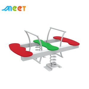 MT-QQB021 Cheval à Bascule et Balançoire pour Enfants, en Panneaux PE, Double Conception, Équipement pour Parcs et Jardins d'Enfants - Product Image 2