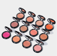 Fard à joues mat vegan, waterproof, 12 couleurs, best-seller, cruelty-free, marque privée, 30g, maquillage visage