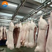 Abattoir de porcs entièrement automatique, équipement complet de traitement des animaux, machines d'abattage de porcs, certifié CE, prix usine