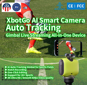 Sistema de Cámara Deportiva con Seguimiento Automático XbotGo, Cámara PTZ 4K con IA para Estadios, Gran Angular de 140°, Resistente al Agua IP67, para Diversos Eventos, Gratis - Product Image 1